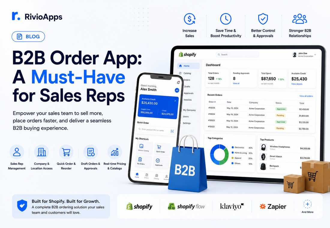 B2B Order App: A Must-Have for Sales Reps